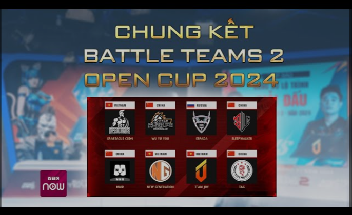 Ba đội tuyển eSports của Việt Nam xuất sắc vào chung kết Battle Teams 2 Open Cup 2024